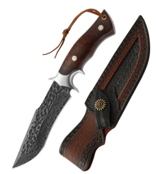 Damascus Steel Knife Image 1