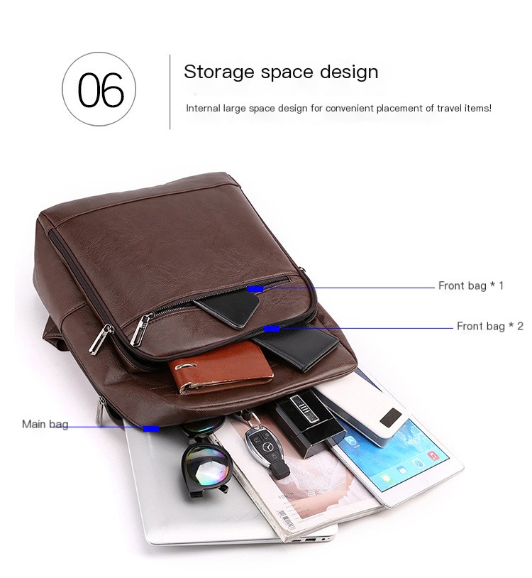 Men's Casual Business Backpack