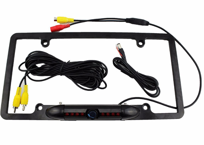 License Plate Frame Camera Image 1
