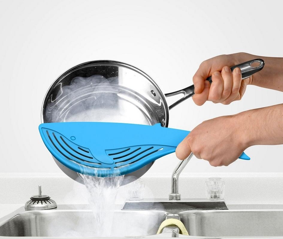 Whale Rice Washer Pink