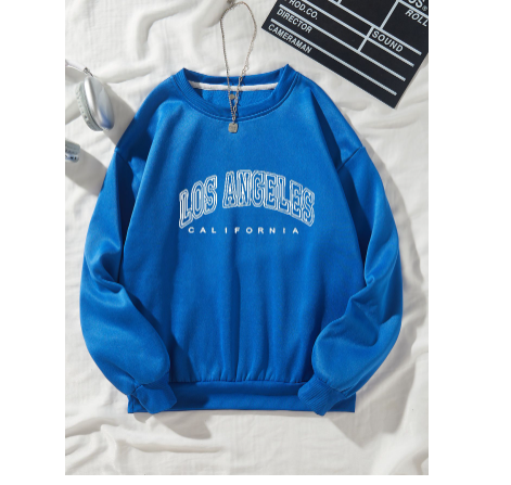 Stylish design of the sweatshirt