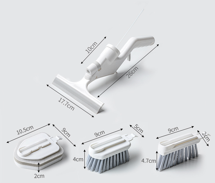 Multi functional water spray cleaning kit