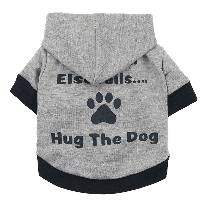 Dog in Hug The Dog Hoodie