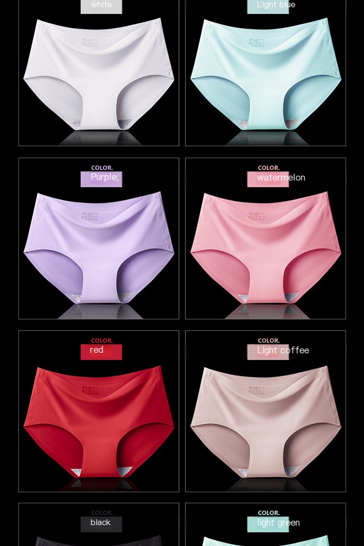 Seamless Ice Silk Underwear Image 2