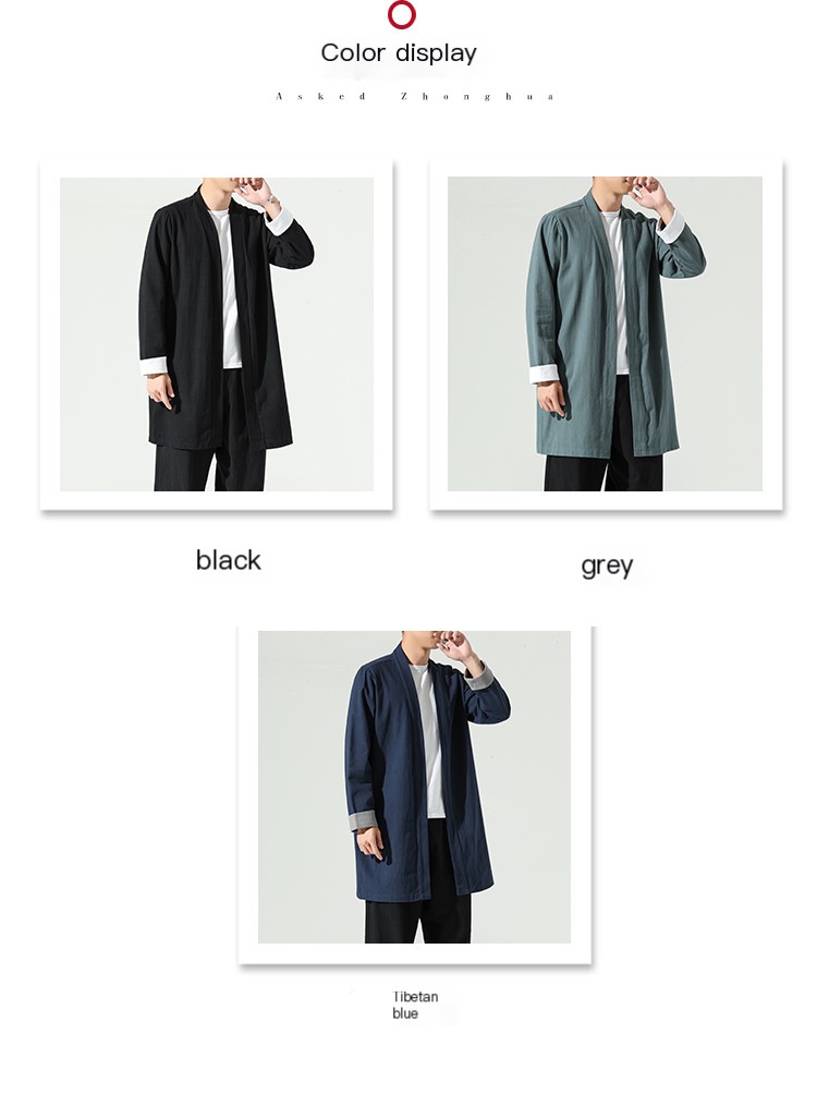Men's Cotton Linen Jacket