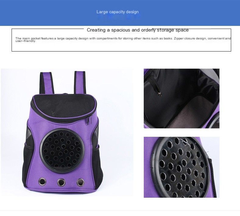 Pet Backpack Red