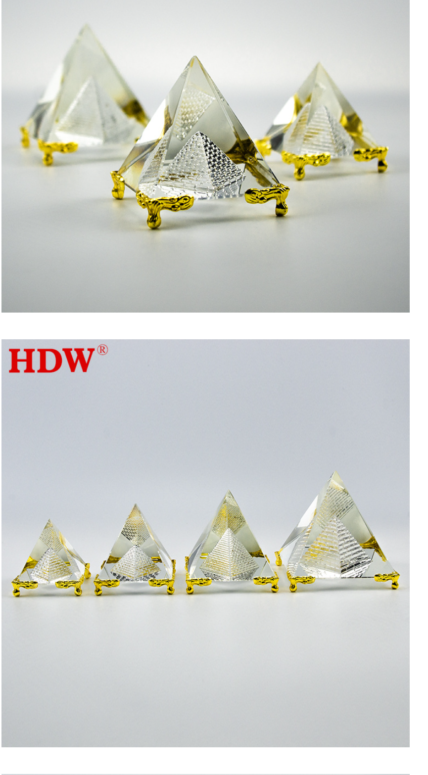 Creative Crystal Pyramid