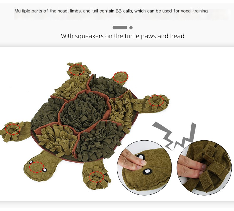 Engaging Dog Sniffing Pad