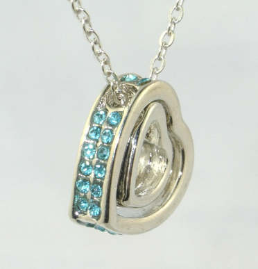 Double Heart Necklace Image 1
