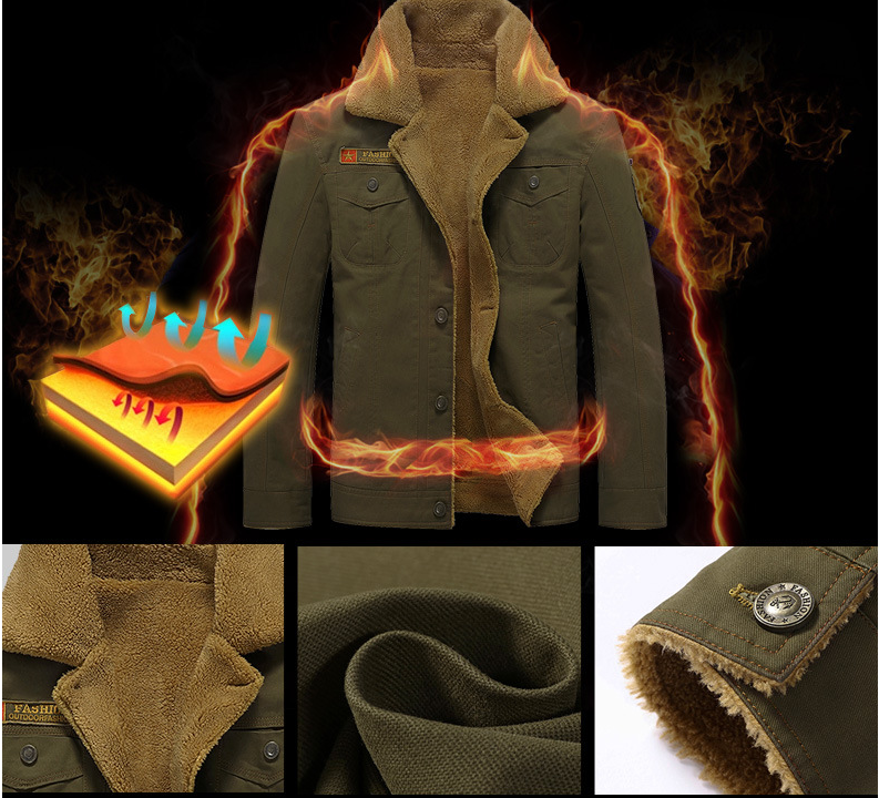 Military Jacket Side View