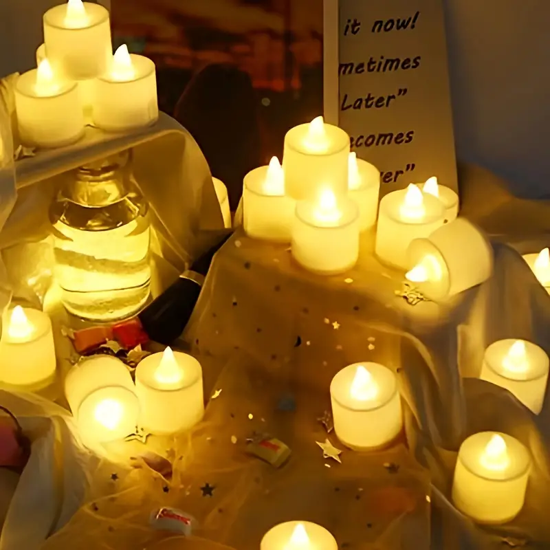 1pcs, Holiday Supplies, Birthday Party Decoration, Electronic Candle Valentine's Day Gifts Birthday Gifts image