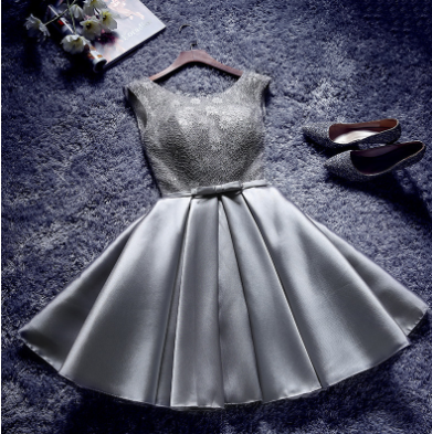 Evening dress fabric quality