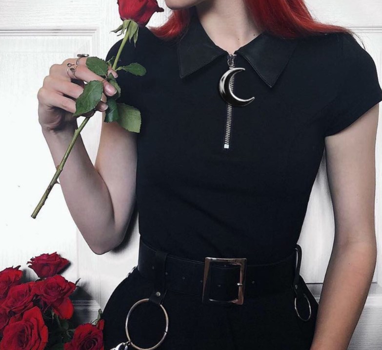 Dark Gothic Dress Image 2