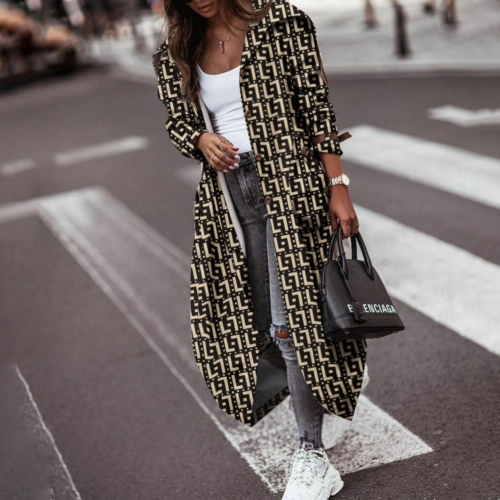 Fashion Trench Coat Image 4