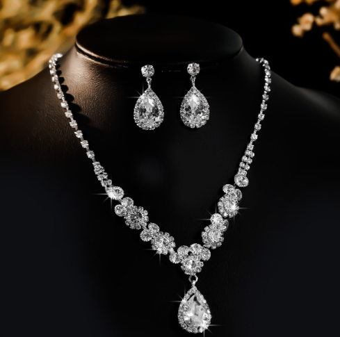 Necklace and Earring Set Image 3