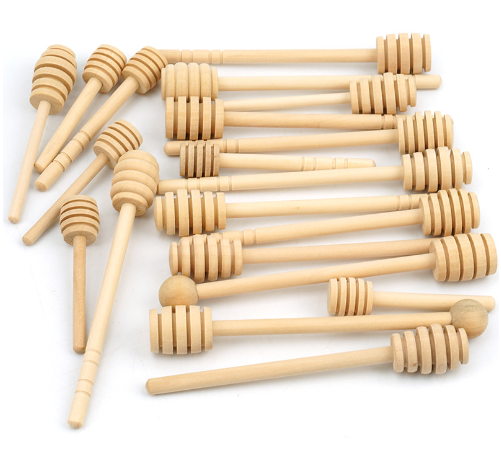 Wooden Honey Dipper