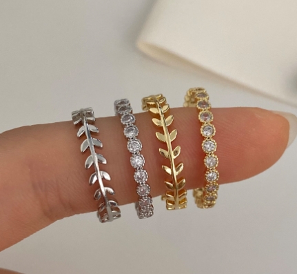 Adjustable Vintage Leaf Ring