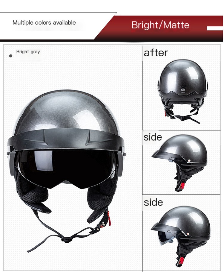 Harley Retro Motorcycle Helmet 3