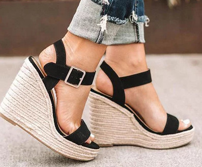 Stylish Wedge Heeled Sandals