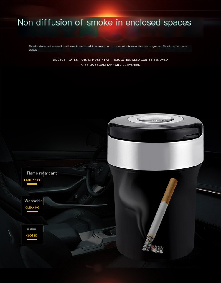 Car Compass Ashtray 4