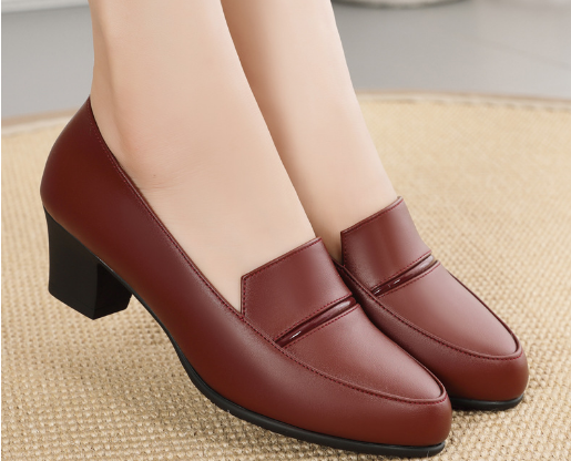 Comfortable leather shoes