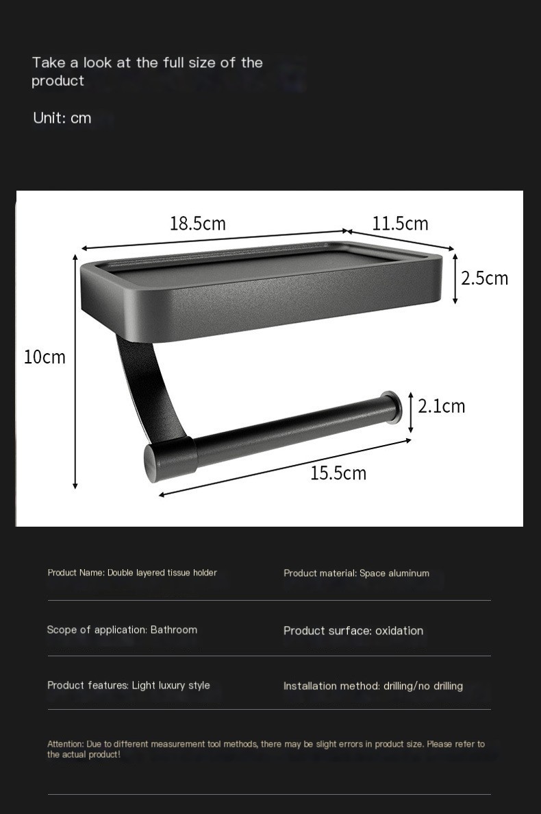 Double Layer Paper Towel Rack Image 12