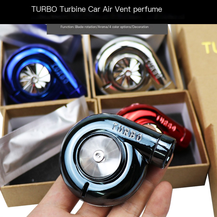 Turbo Air Vent Car Perfume Red