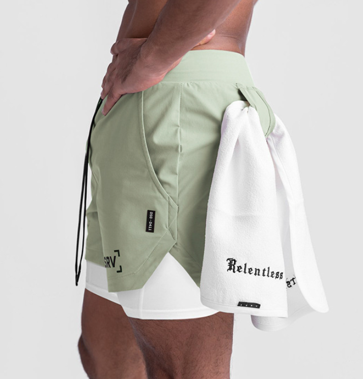 Men's Sports Shorts Khaki