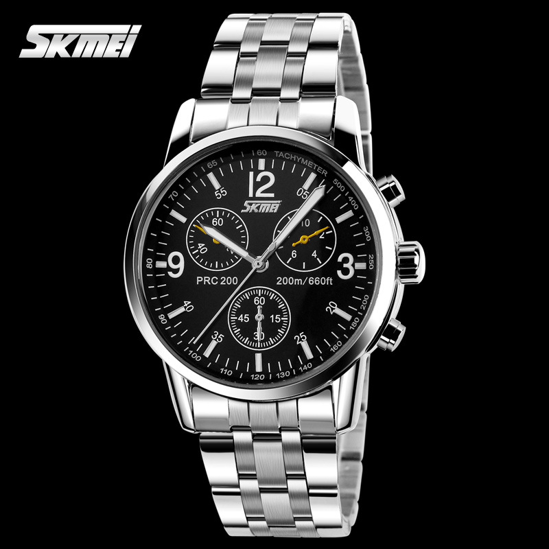 Fashionable Waterproof Business Watch Image 1