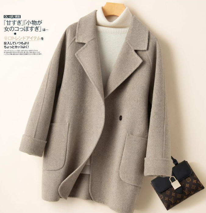 Wool Coat Detail View