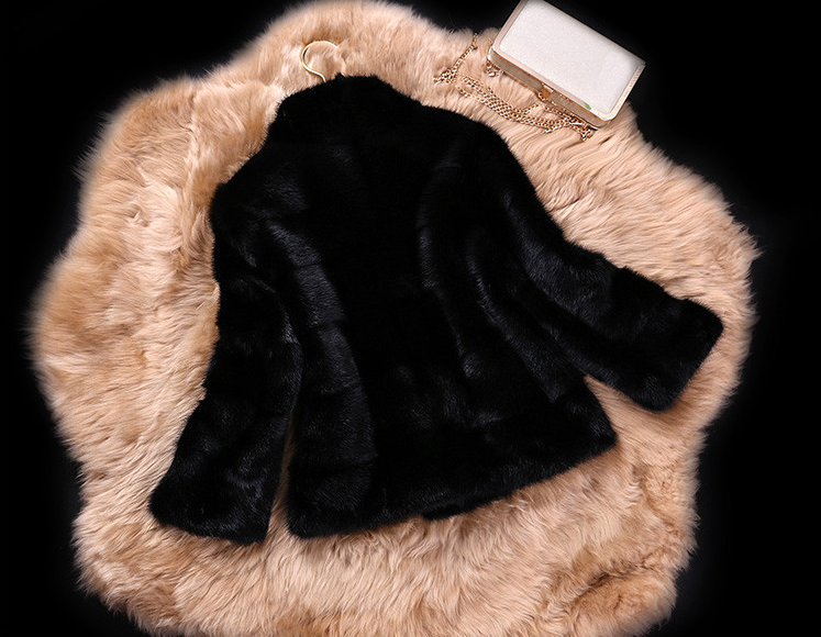 Faux Fur Coat Image 2