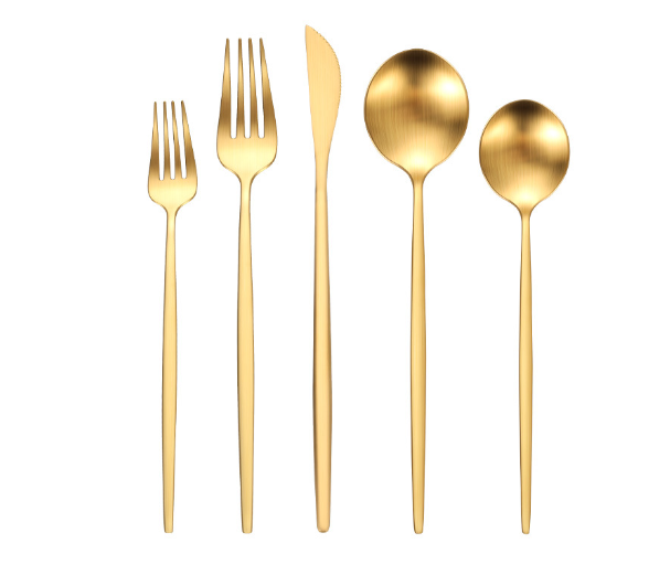 Lina Roségold Besteck Set 2