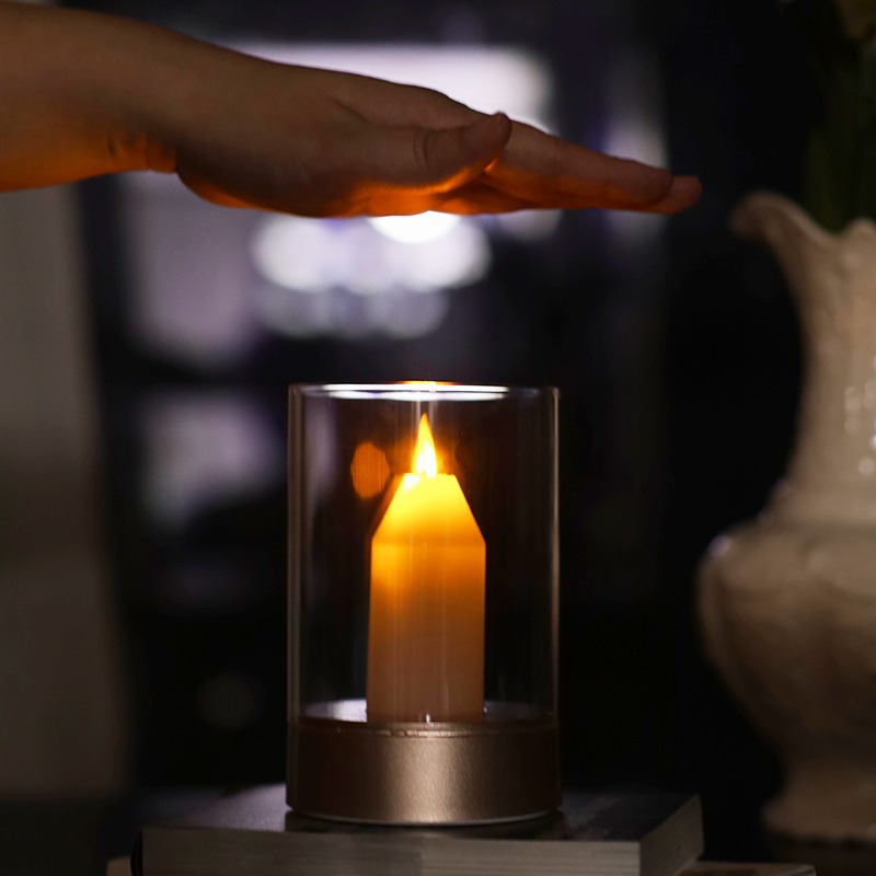 Candle Light LED Gesture Sensor Table Lamp