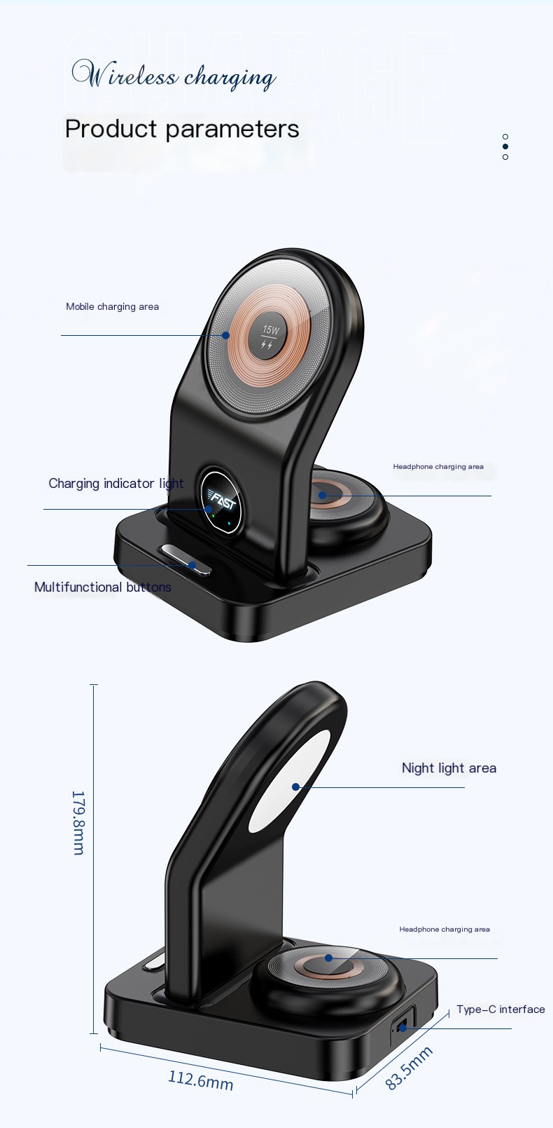 Wireless Charging Stand Image 4