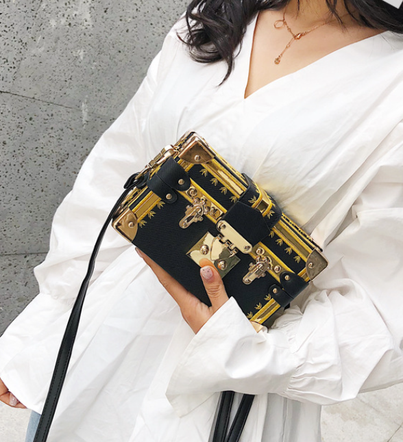 Mini Square Bag Black