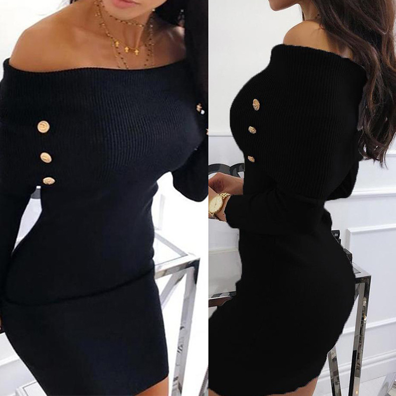 Knitted Bodycon Dress 2
