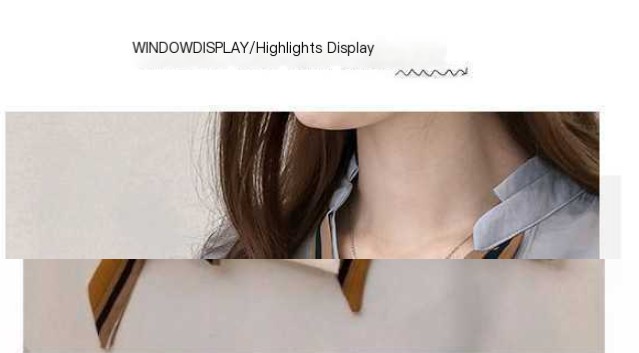 Short Sleeve Chiffon Shirt Image 2