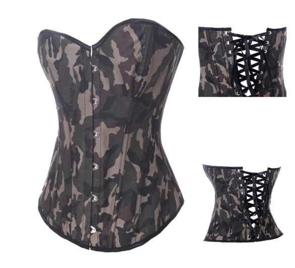 Camouflage Bodysuit Image 3