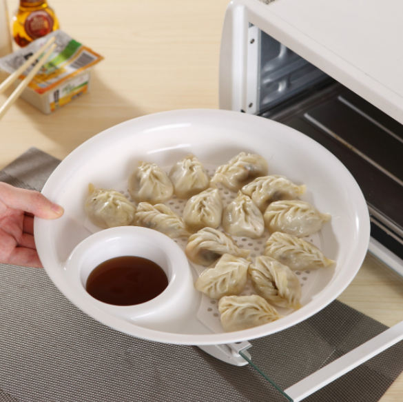Dumpling Plate with Spices