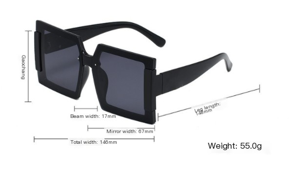 Model 6158 Sunglasses Image 6