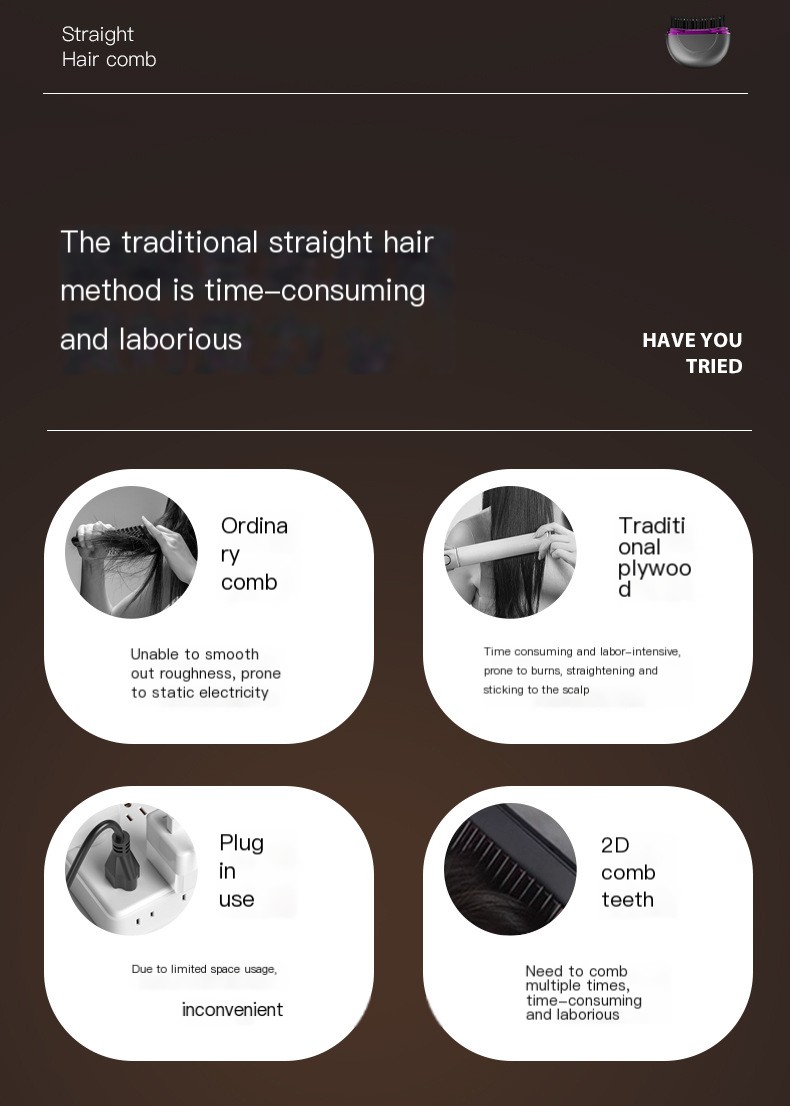 FlexStyle USB Ceramic Hair Straightener & Curler