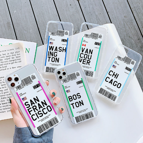 Ticket Phone Case Design 4