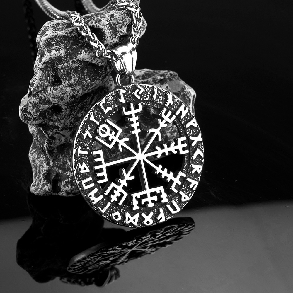 Vintage Compass Pendant 4