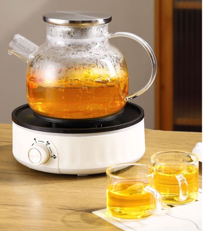 Olive Green Electric Tea Maker