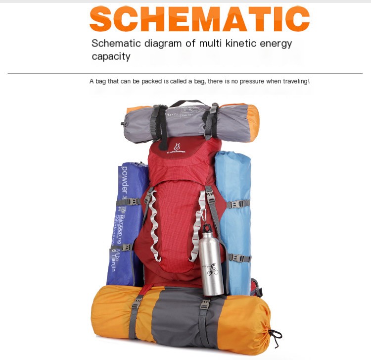 Outdoor Hiking Backpack Image 3
