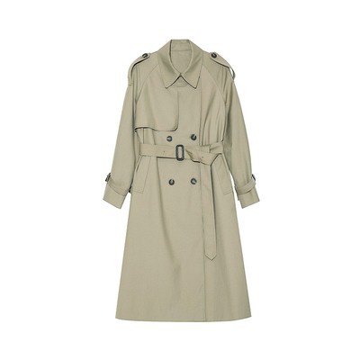 Khaki Drape Coat