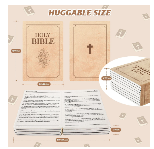 Bible Pillow Close-up