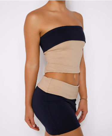 Imogen Tube Top and Mini Set - Side View
