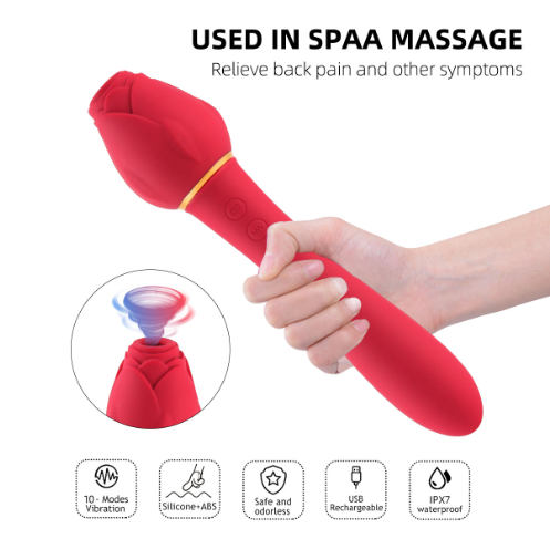 Rose Shaped Vibrator Image 3