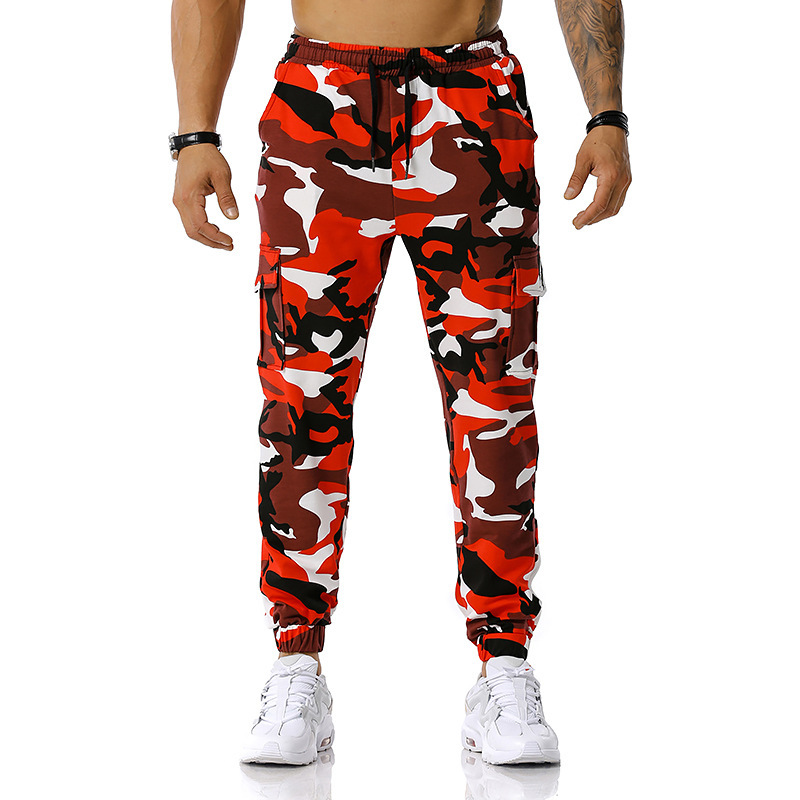 Orange Sports Pants